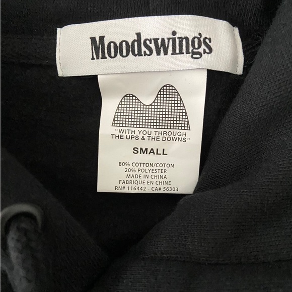 Men’s Moodswings Main Events Hoodie Size Small - Picture 4 of 4